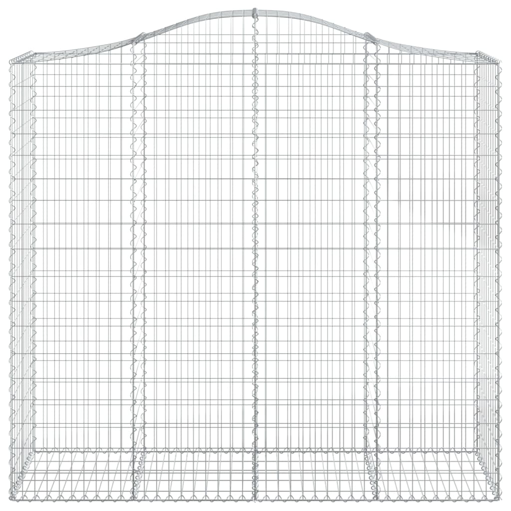 Išlenkti gabiono krepšiai, 30 vnt., 200x50x180/200cm, geležis Išlenkti gabiono krepšiai, 30 vnt., 200x50x180/200cm, geležis - Image 4