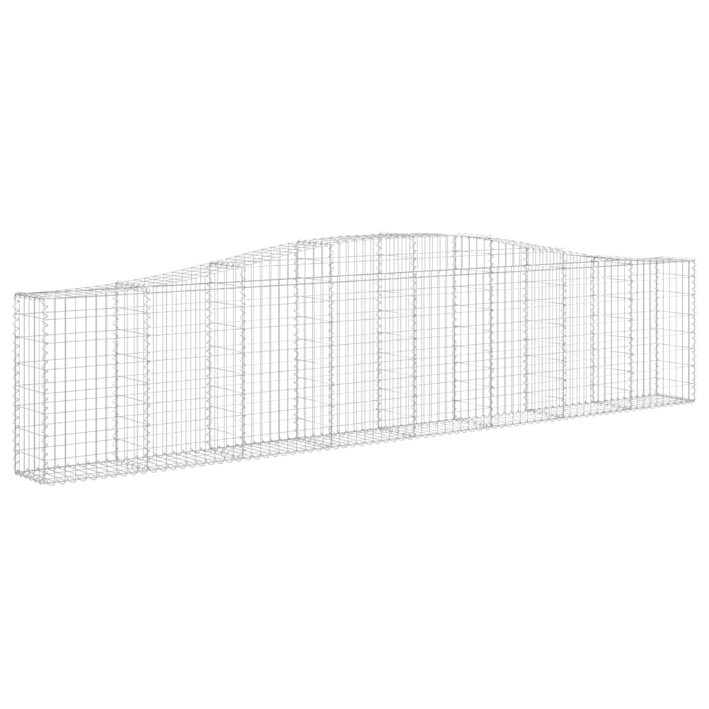 Išlenkti gabiono krepšiai, 6vnt., 400x30x80/100cm, geležis Išlenkti gabiono krepšiai, 6vnt., 400x30x80/100cm, geležis - Image 3