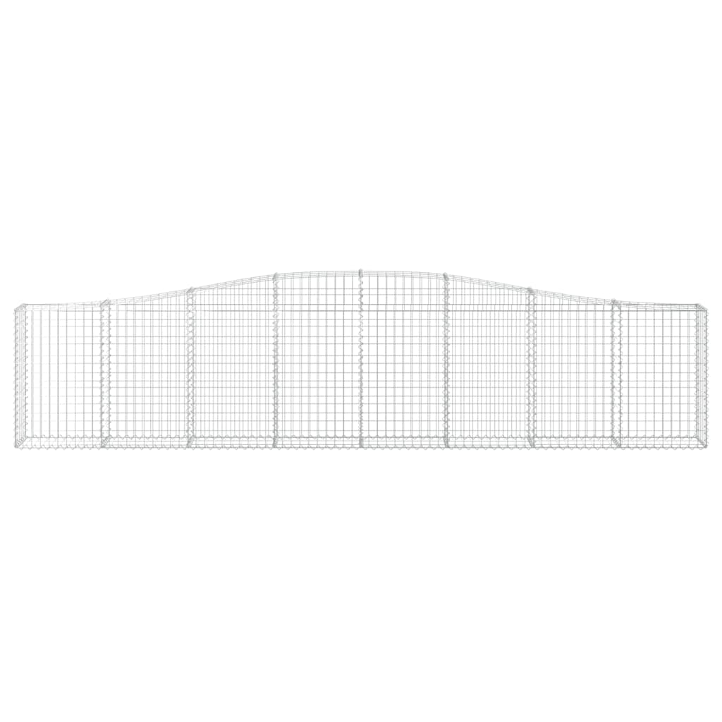 Išlenkti gabiono krepšiai, 6vnt., 400x30x80/100cm, geležis Išlenkti gabiono krepšiai, 6vnt., 400x30x80/100cm, geležis - Image 4