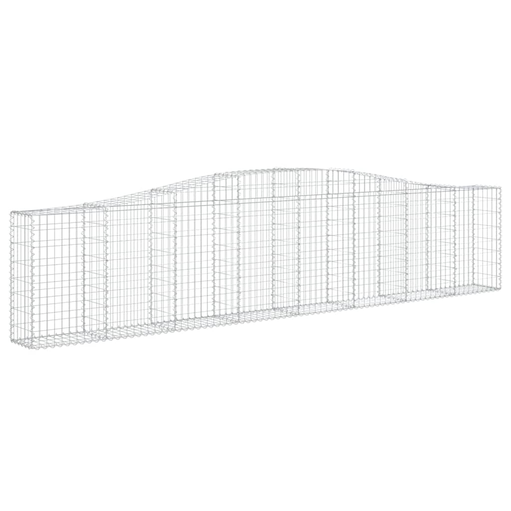 Išlenkti gabiono krepšiai, 10vnt., 400x30x80/100cm, geležis Išlenkti gabiono krepšiai, 10vnt., 400x30x80/100cm, geležis - Image 3