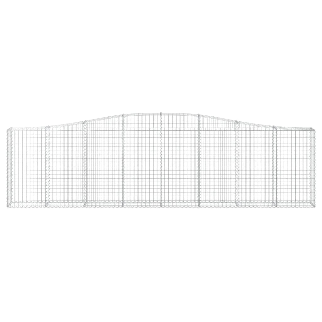 Išlenkti gabiono krepšiai, 15vnt., 400x30x100/120cm, geležis Išlenkti gabiono krepšiai, 15vnt., 400x30x100/120cm, geležis - Image 4