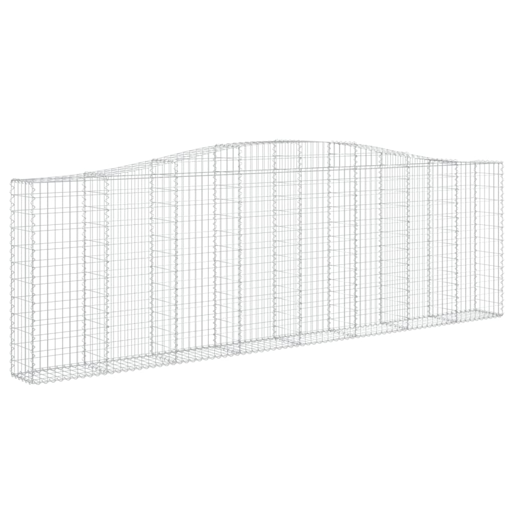 Išlenkti gabiono krepšiai, 15vnt., 400x30x120/140cm, geležis Išlenkti gabiono krepšiai, 15vnt., 400x30x120/140cm, geležis - Image 3