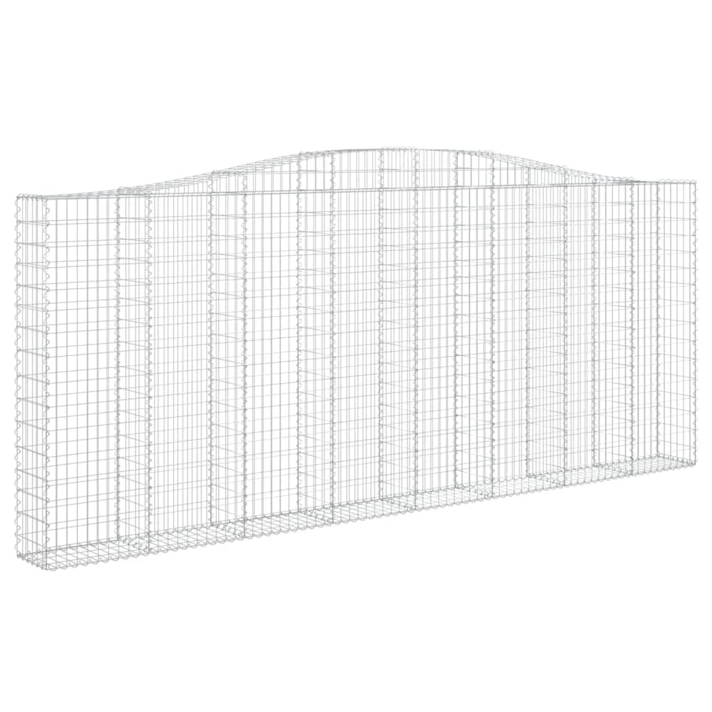 Išlenkti gabiono krepšiai, 8vnt., 400x30x160/180cm, geležis Išlenkti gabiono krepšiai, 8vnt., 400x30x160/180cm, geležis - Image 3