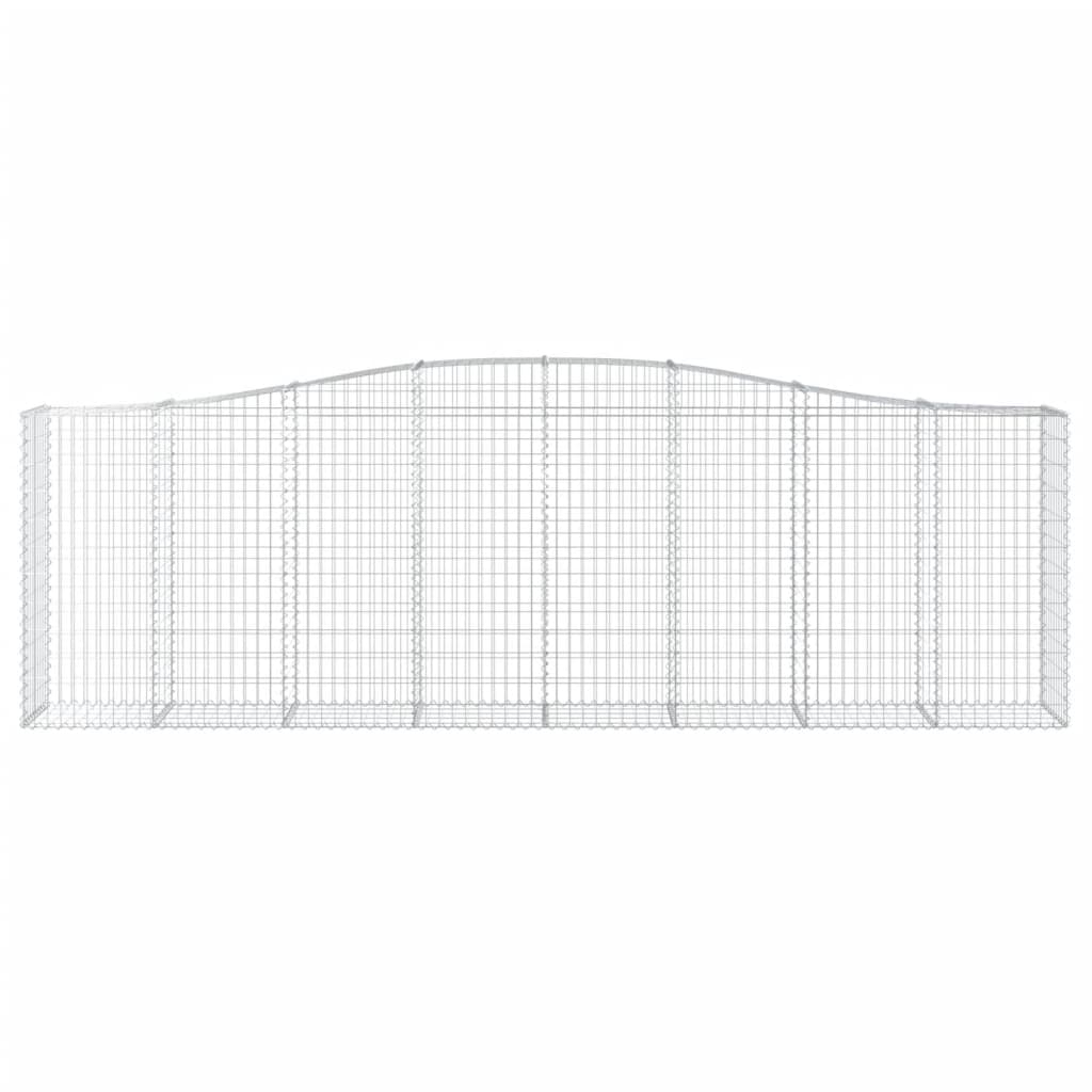 Išlenkti gabiono krepšiai, 15vnt., 400x50x120/140cm, geležis Išlenkti gabiono krepšiai, 15vnt., 400x50x120/140cm, geležis - Image 4