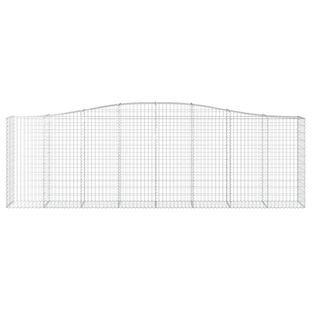 Išlenkti gabiono krepšiai, 25vnt., 400x50x120/140cm, geležis Išlenkti gabiono krepšiai, 25vnt., 400x50x120/140cm, geležis - Image 4