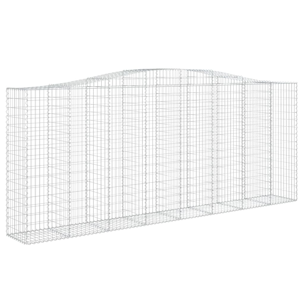 Išlenkti gabiono krepšiai, 15vnt., 400x50x160/180cm, geležis Išlenkti gabiono krepšiai, 15vnt., 400x50x160/180cm, geležis - Image 3