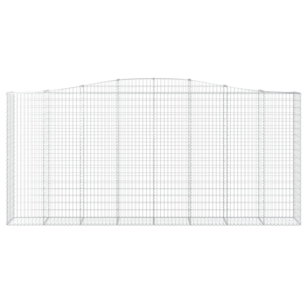 Išlenkti gabiono krepšiai, 9vnt., 400x50x180/200cm, geležis Išlenkti gabiono krepšiai, 9vnt., 400x50x180/200cm, geležis - Image 4