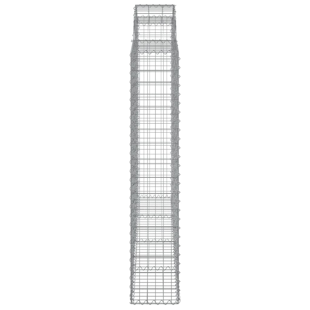 Išlenkti gabiono krepšiai, 2vnt., 200x30x160/180cm, geležis Išlenkti gabiono krepšiai, 2vnt., 200x30x160/180cm, geležis - Image 5