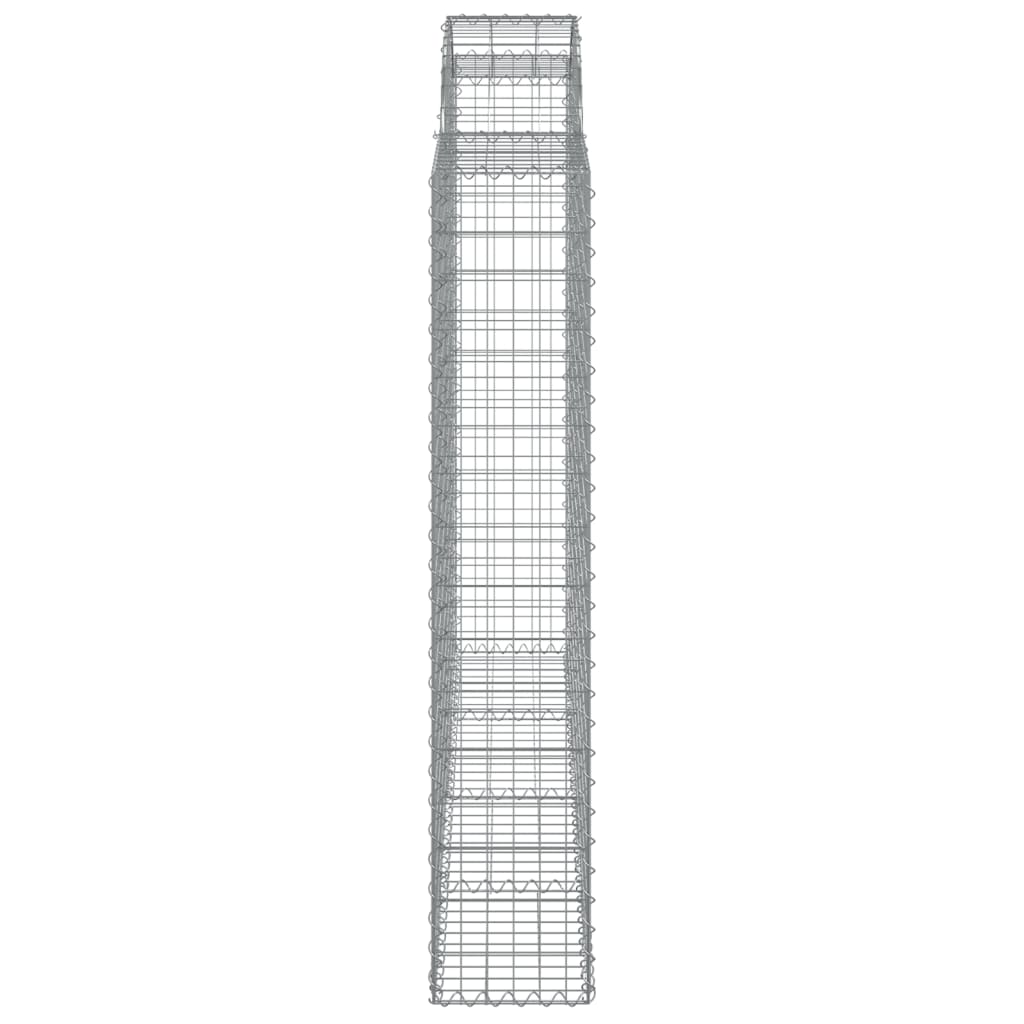 Išlenkti gabiono krepšiai, 5vnt., 200x30x160/180cm, geležis Išlenkti gabiono krepšiai, 5vnt., 200x30x160/180cm, geležis - Image 5
