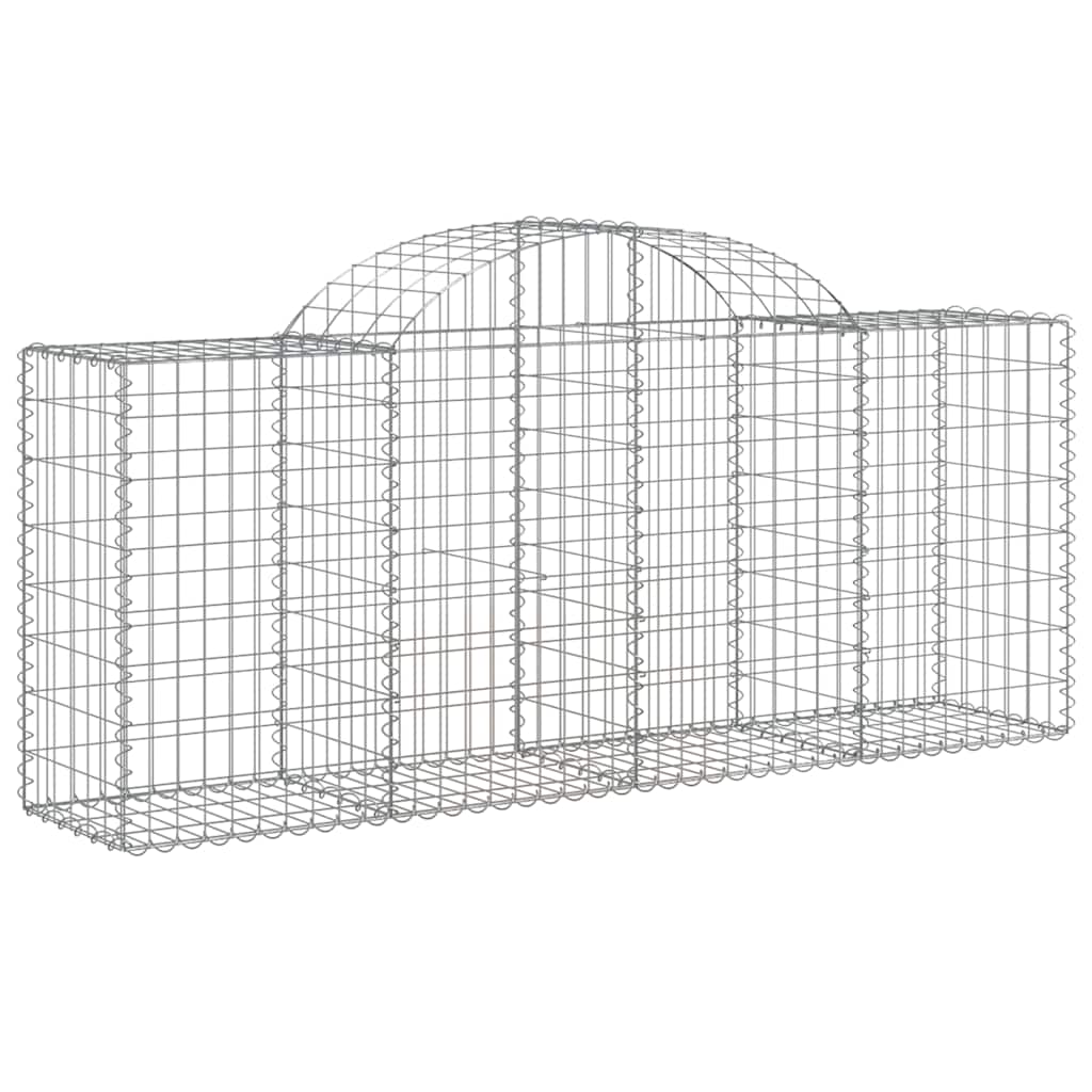 Išlenkti gabiono krepšiai, 25vnt., 200x50x80/100cm, geležis Išlenkti gabiono krepšiai, 25vnt., 200x50x80/100cm, geležis - Image 3