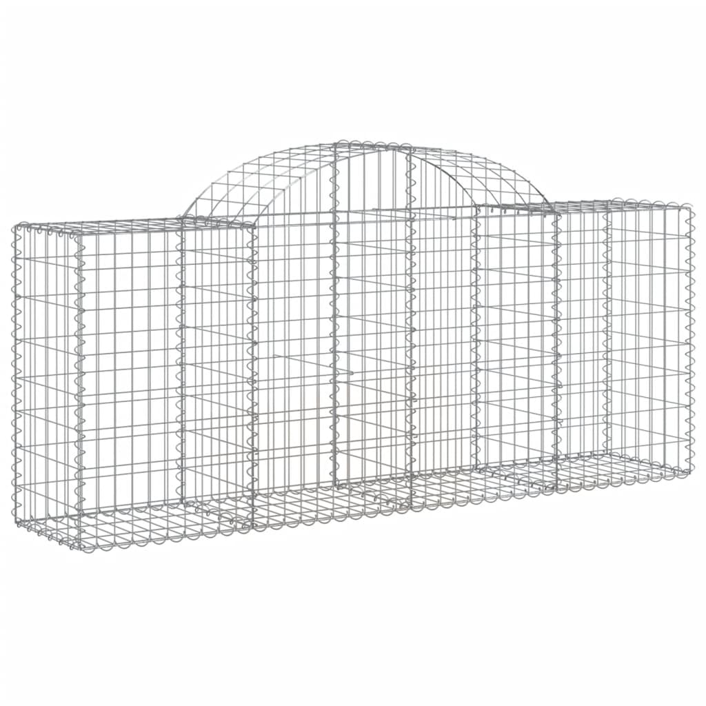 Išlenkti gabiono krepšiai, 50vnt., 200x50x80/100cm, geležis Išlenkti gabiono krepšiai, 50vnt., 200x50x80/100cm, geležis - Image 3