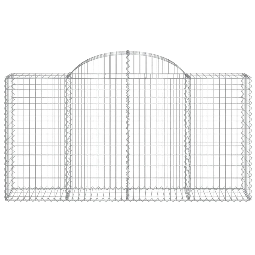 Išlenkti gabiono krepšiai, 30vnt., 200x50x100/120cm, geležis Išlenkti gabiono krepšiai, 30vnt., 200x50x100/120cm, geležis - Image 4