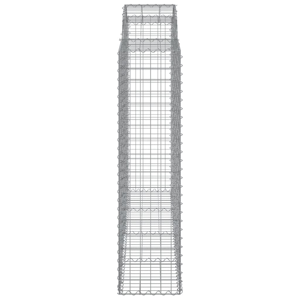Išlenkti gabiono krepšiai, 5vnt., 200x50x160/180cm, geležis Išlenkti gabiono krepšiai, 5vnt., 200x50x160/180cm, geležis - Image 5