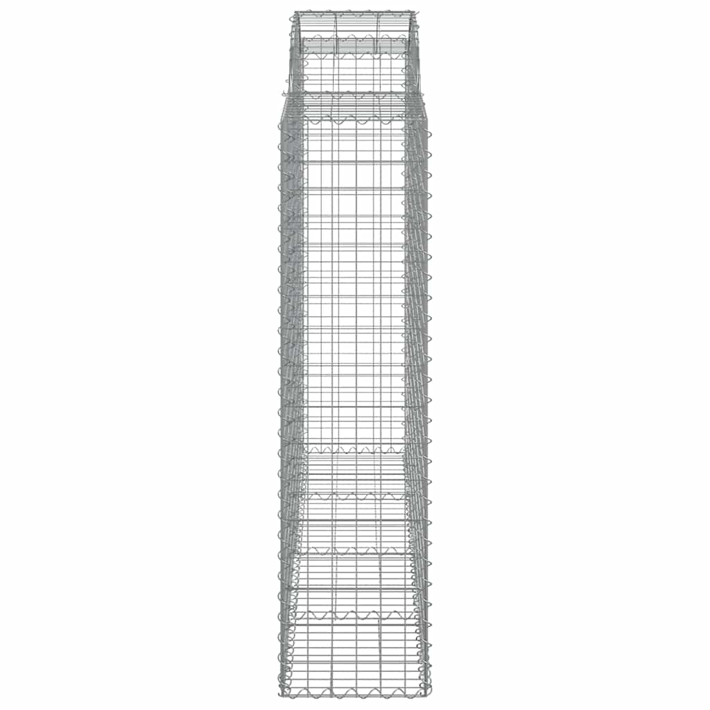 Išlenkti gabiono krepšiai, 15vnt., 200x50x160/180cm, geležis Išlenkti gabiono krepšiai, 15vnt., 200x50x160/180cm, geležis - Image 5