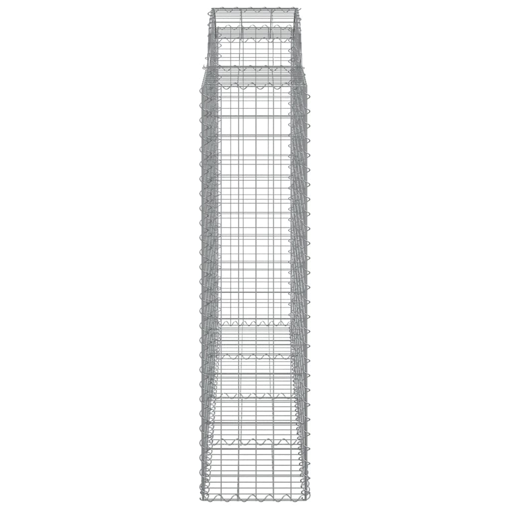 Išlenkti gabiono krepšiai, 18vnt., 200x50x160/180cm, geležis Išlenkti gabiono krepšiai, 18vnt., 200x50x160/180cm, geležis - Image 5