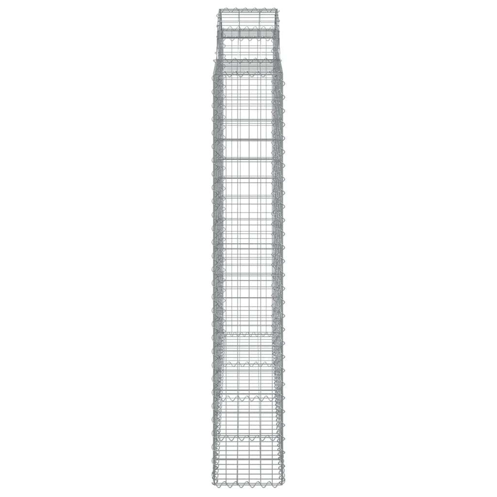 Išlenkti gabiono krepšiai, 30 vnt., 200x50x180/200cm, geležis Išlenkti gabiono krepšiai, 30 vnt., 200x50x180/200cm, geležis - Image 5
