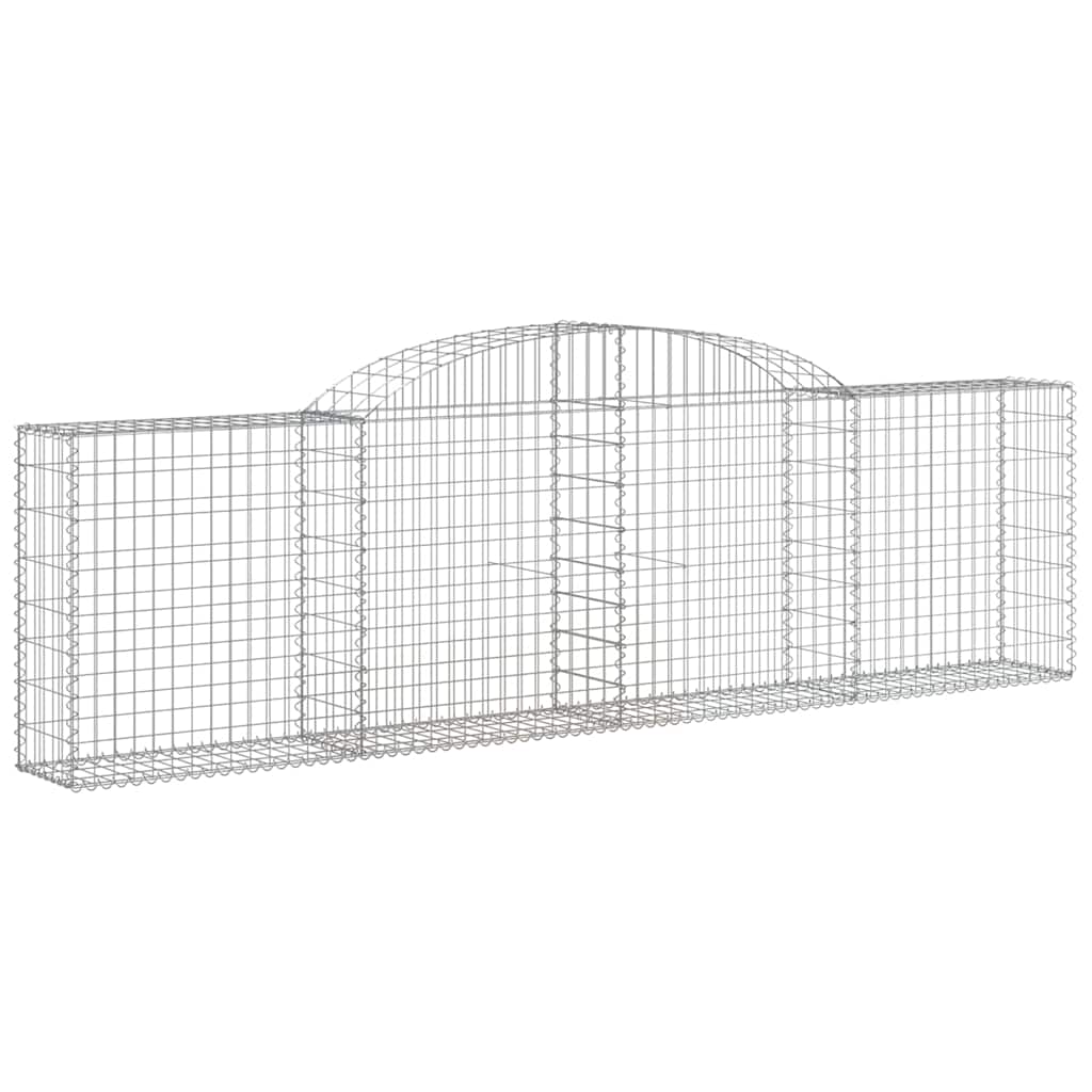 Išlenkti gabiono krepšiai, 12vnt., 300x30x80/100cm, geležis Išlenkti gabiono krepšiai, 12vnt., 300x30x80/100cm, geležis - Image 3