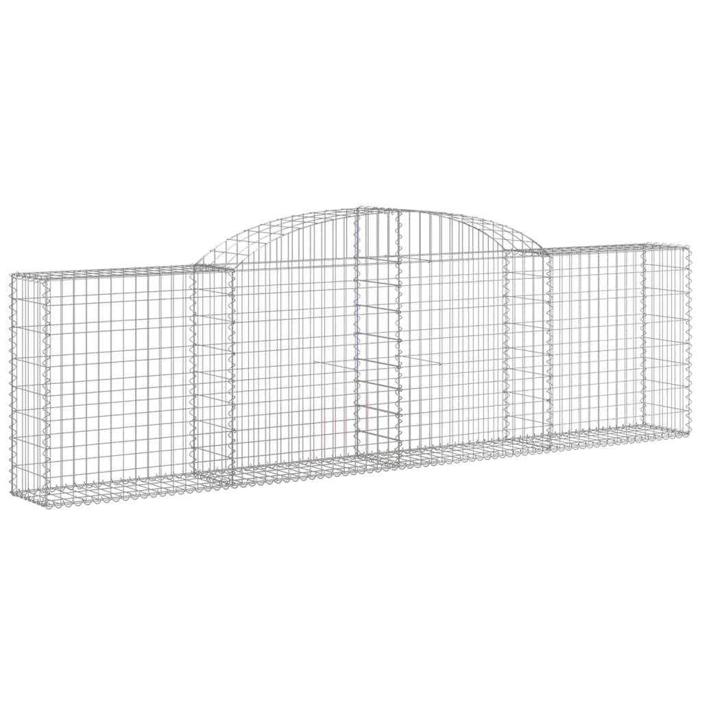 Išlenkti gabiono krepšiai, 17vnt., 300x30x80/100cm, geležis Išlenkti gabiono krepšiai, 17vnt., 300x30x80/100cm, geležis - Image 3