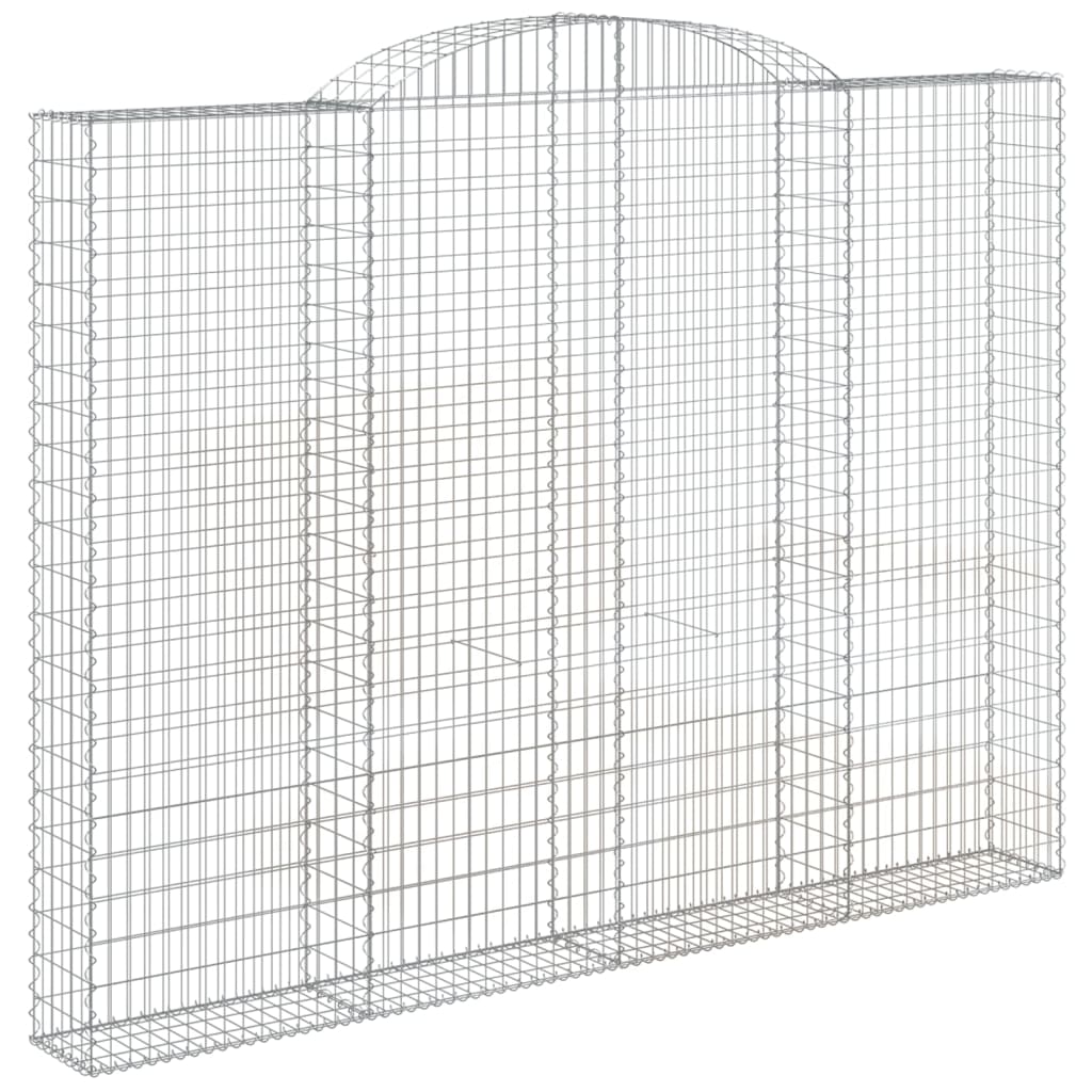 Išlenkti gabiono krepšiai, 4vnt., 300x30x220/240cm, geležis Išlenkti gabiono krepšiai, 4vnt., 300x30x220/240cm, geležis - Image 3