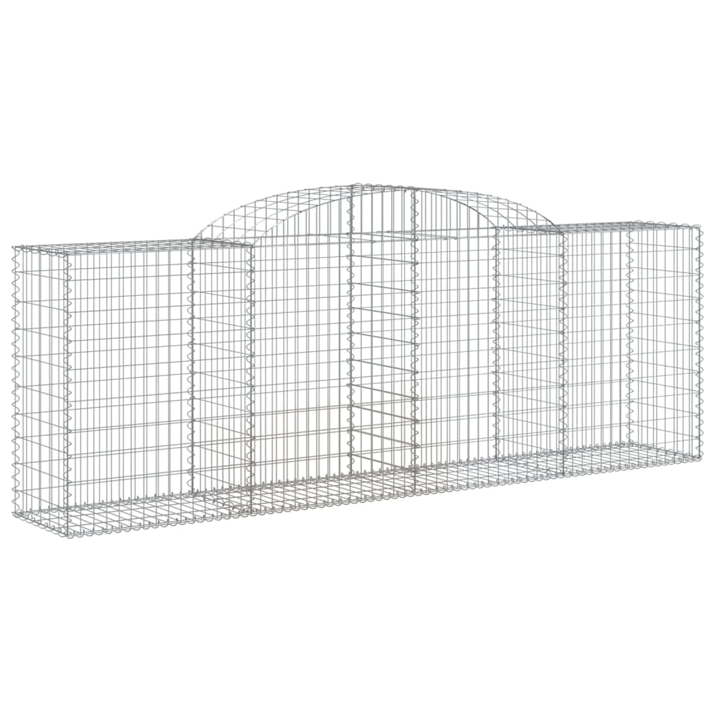 Išlenkti gabiono krepšiai, 9vnt., 300x50x100/120cm, geležis Išlenkti gabiono krepšiai, 9vnt., 300x50x100/120cm, geležis - Image 3