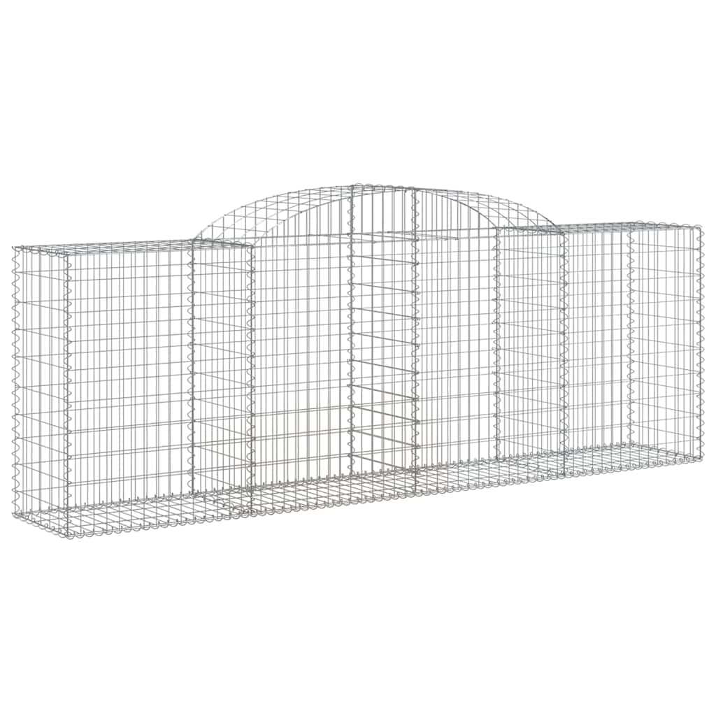 Išlenkti gabiono krepšiai, 10vnt., 300x50x100/120cm, geležis Išlenkti gabiono krepšiai, 10vnt., 300x50x100/120cm, geležis - Image 3
