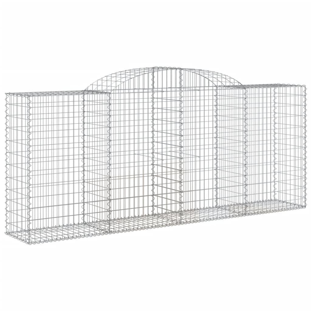 Išlenkti gabiono krepšiai, 12vnt., 300x50x120/140cm, geležis Išlenkti gabiono krepšiai, 12vnt., 300x50x120/140cm, geležis - Image 3