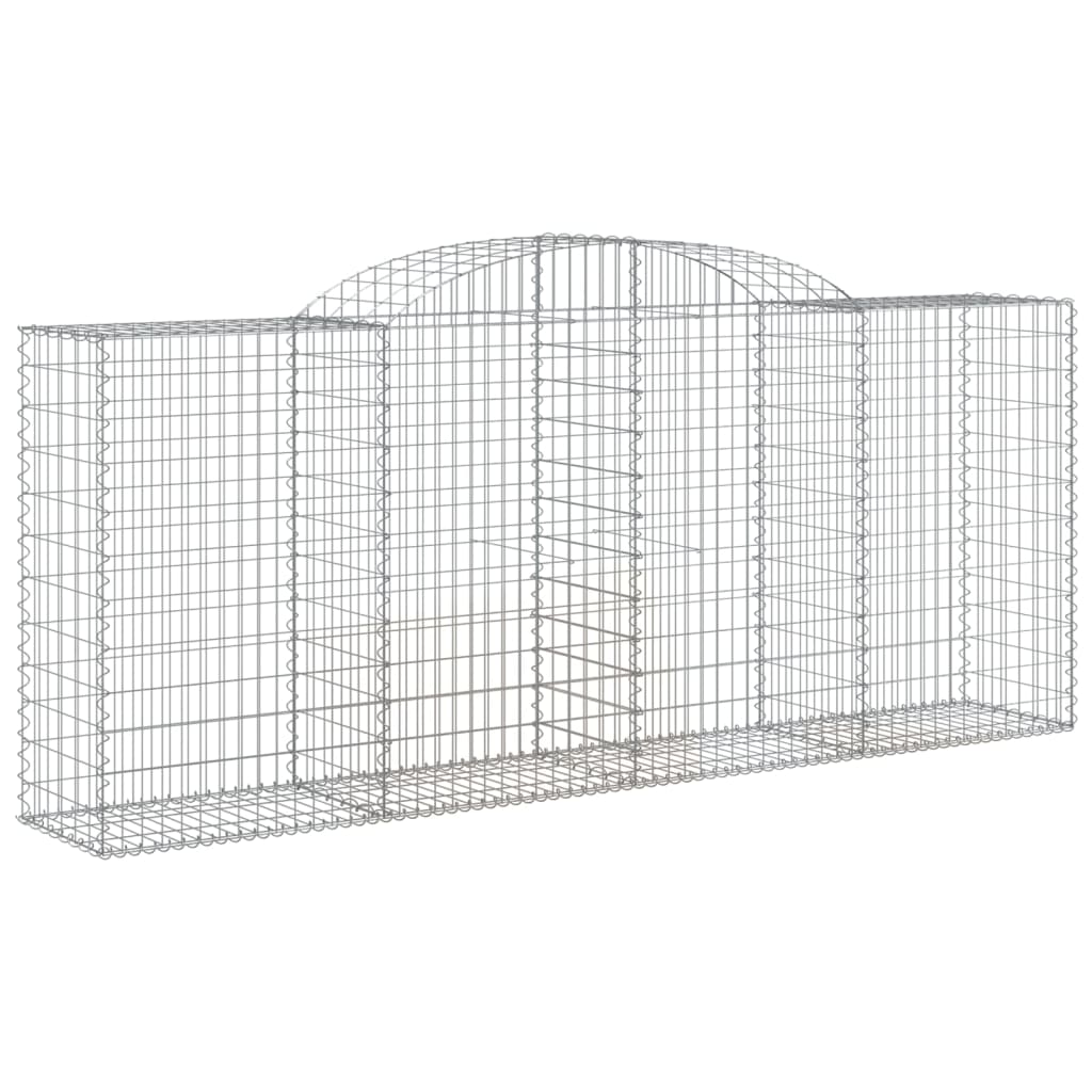 Išlenkti gabiono krepšiai, 13vnt., 300x50x120/140cm, geležis Išlenkti gabiono krepšiai, 13vnt., 300x50x120/140cm, geležis - Image 3