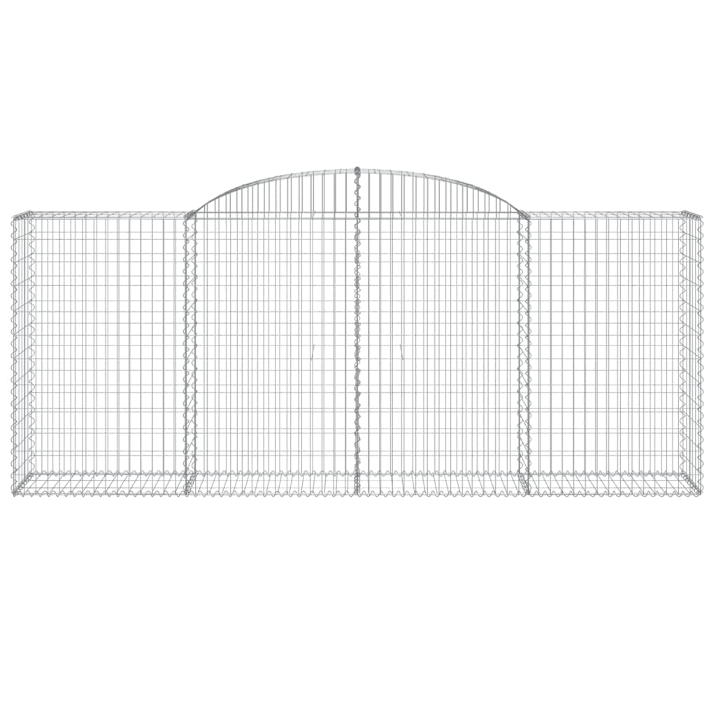 Išlenkti gabiono krepšiai, 15vnt., 300x50x120/140cm, geležis Išlenkti gabiono krepšiai, 15vnt., 300x50x120/140cm, geležis - Image 4