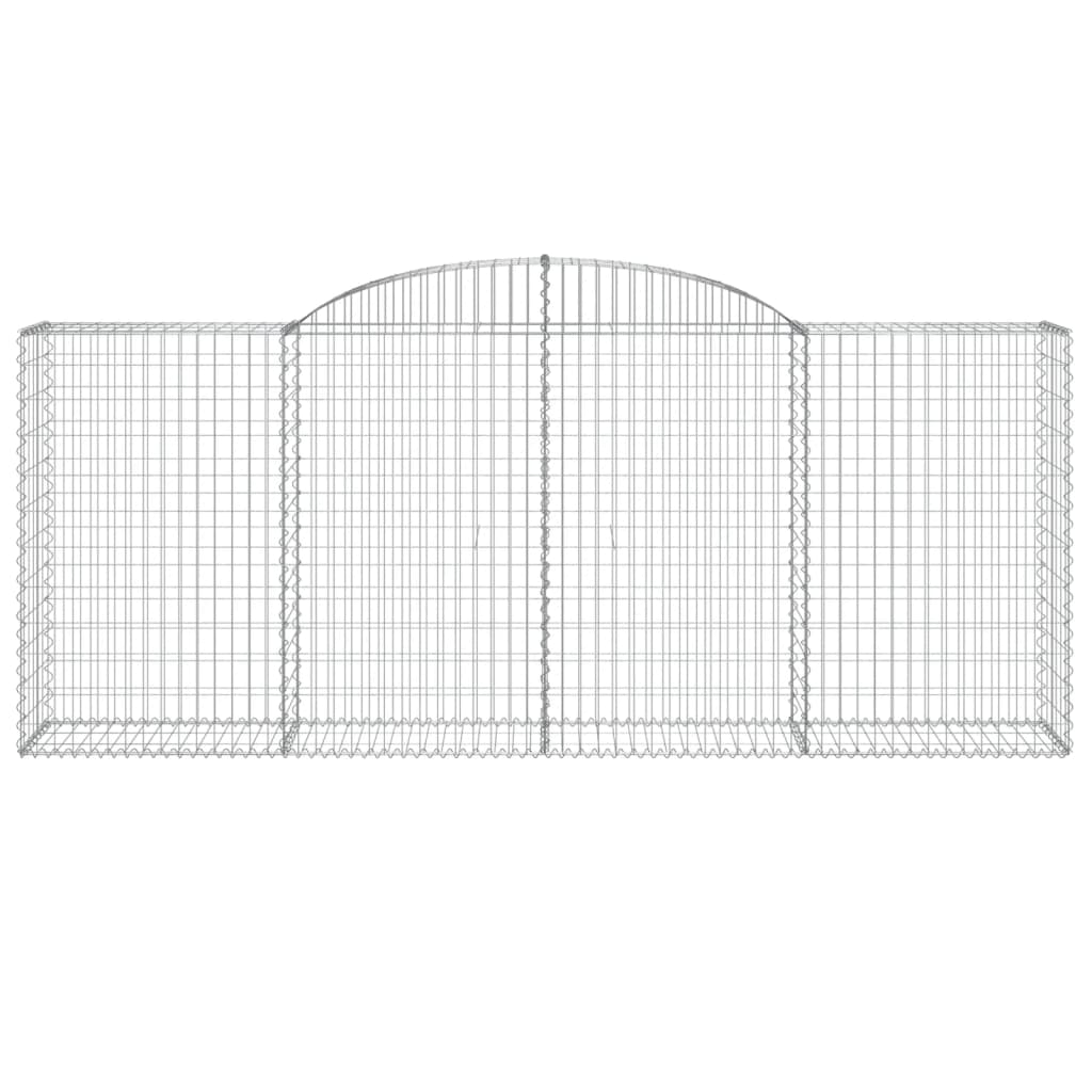 Išlenkti gabiono krepšiai, 17vnt., 300x50x120/140cm, geležis Išlenkti gabiono krepšiai, 17vnt., 300x50x120/140cm, geležis - Image 4