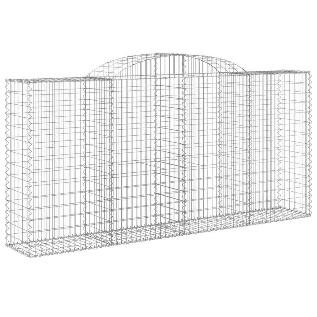 Išlenkti gabiono krepšiai, 2vnt., 300x50x140/160cm, geležis Išlenkti gabiono krepšiai, 2vnt., 300x50x140/160cm, geležis - Image 3