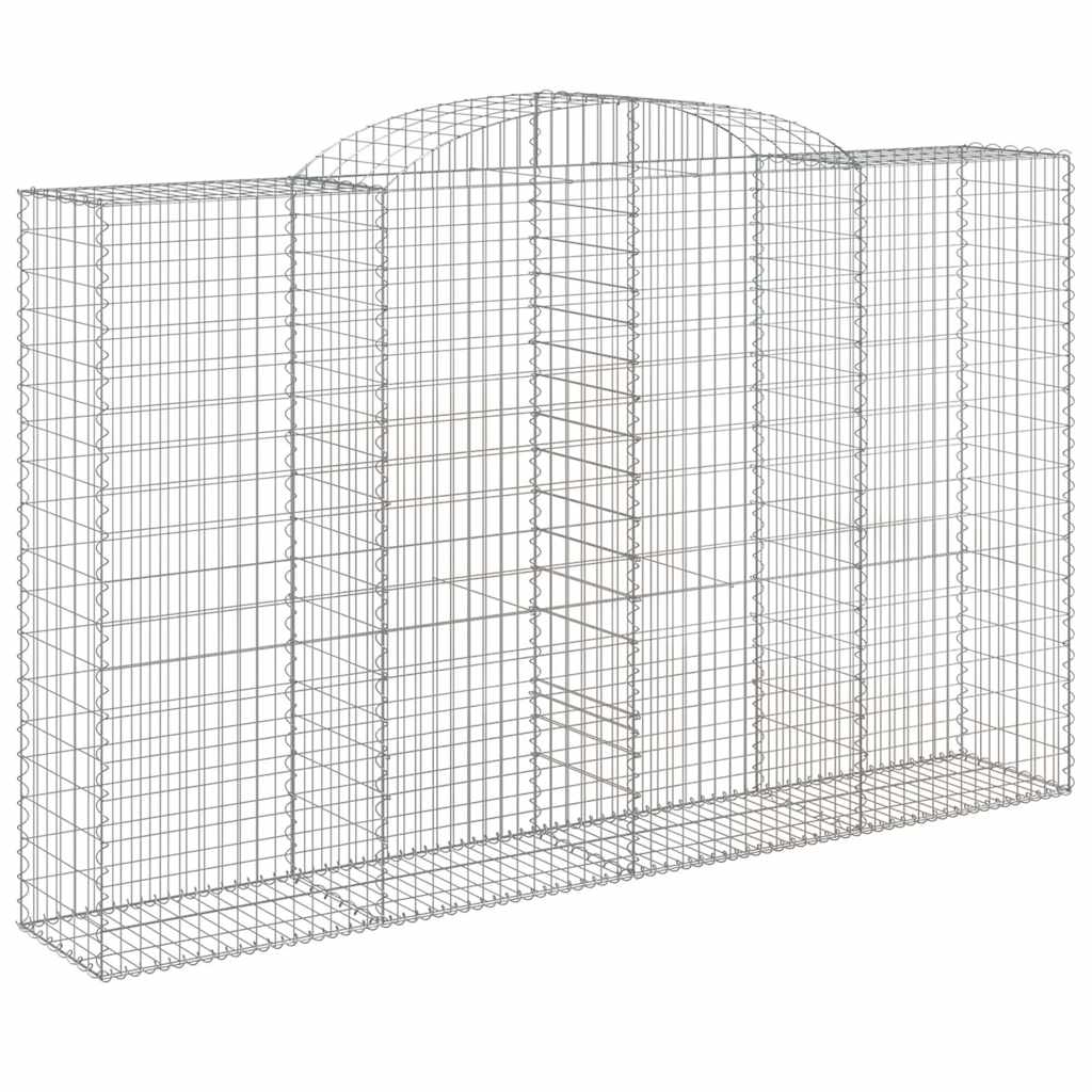Išlenkti gabiono krepšiai, 11vnt., 300x50x180/200cm, geležis Išlenkti gabiono krepšiai, 11vnt., 300x50x180/200cm, geležis - Image 3