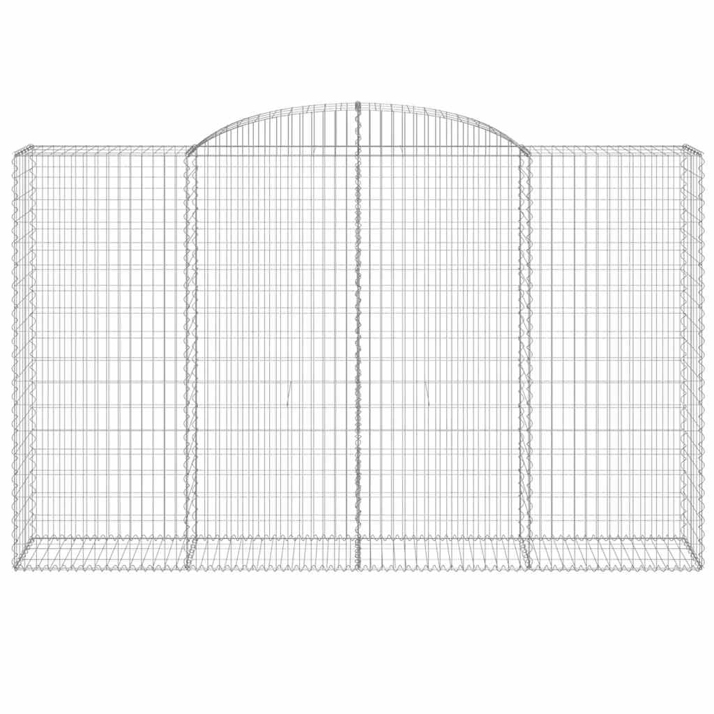 Išlenkti gabiono krepšiai, 11vnt., 300x50x180/200cm, geležis Išlenkti gabiono krepšiai, 11vnt., 300x50x180/200cm, geležis - Image 4