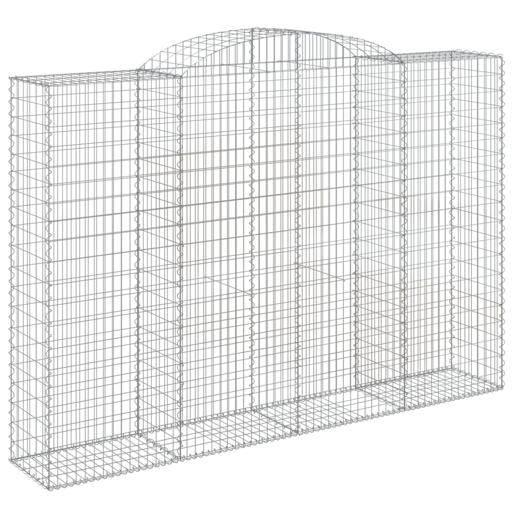Išlenkti gabiono krepšiai, 2vnt., 300x50x200/220cm, geležis Išlenkti gabiono krepšiai, 2vnt., 300x50x200/220cm, geležis - Image 3