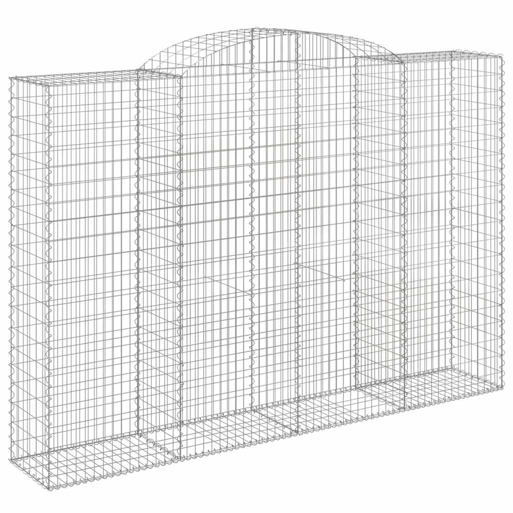 Išlenkti gabiono krepšiai, 12vnt., 300x50x200/220cm, geležis Išlenkti gabiono krepšiai, 12vnt., 300x50x200/220cm, geležis - Image 3