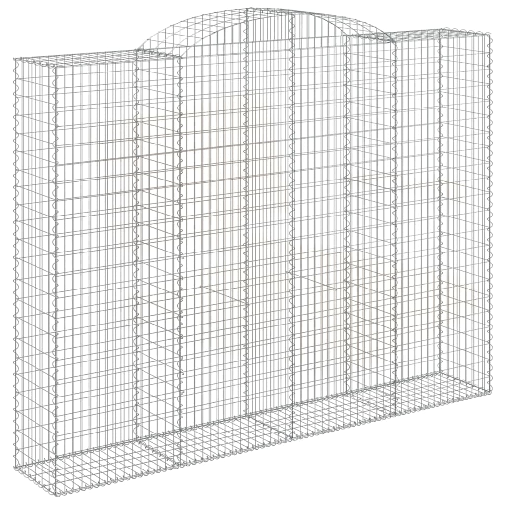 Arkiniai gabionų krepšeliai, 15 vnt., 300x50x220/240 cm, cinkuota geležis Arkiniai gabionų krepšeliai, 15 vnt., 300x50x220/240 cm, cinkuota geležis - Image 3