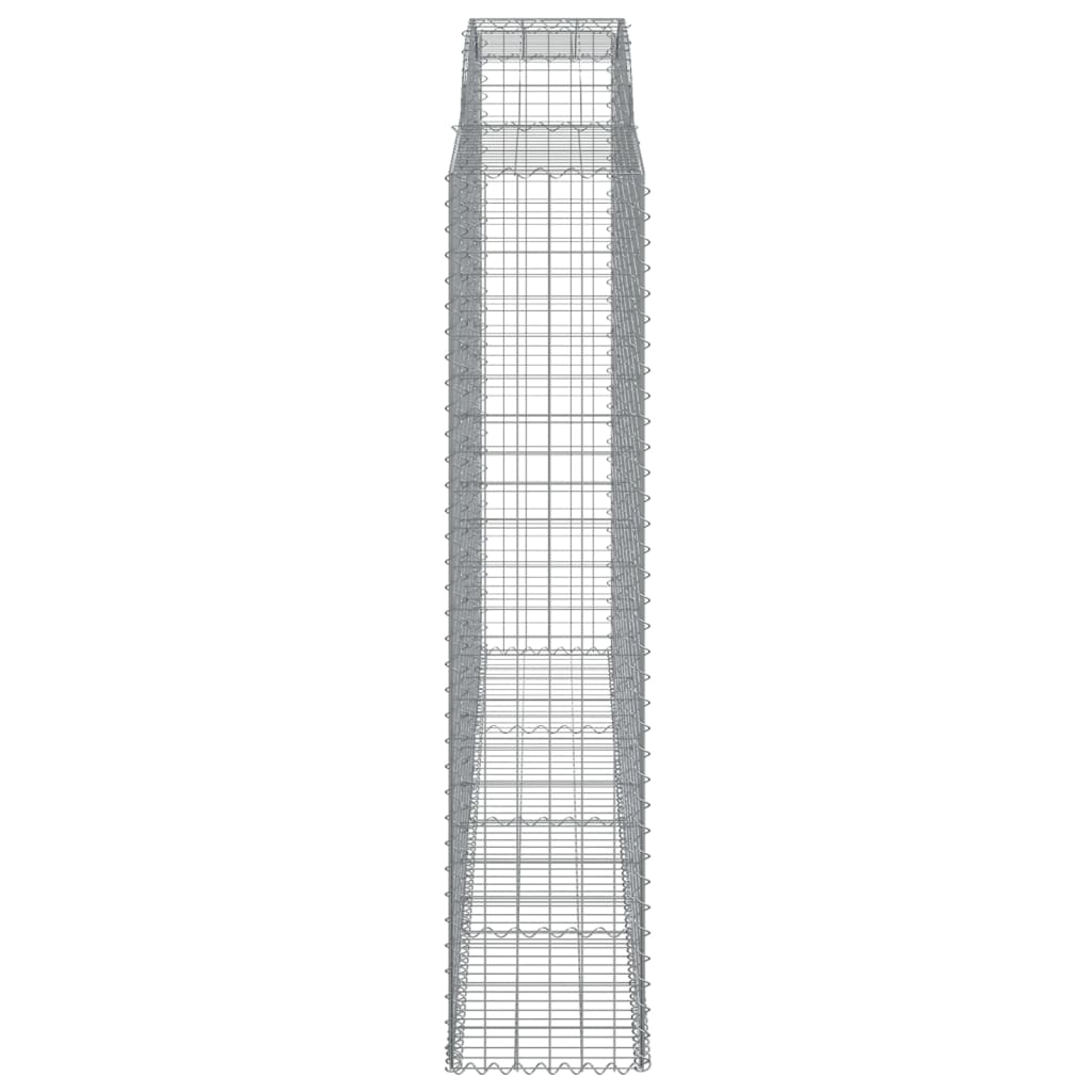 Arkiniai gabionų krepšeliai, 15 vnt., 300x50x220/240 cm, cinkuota geležis Arkiniai gabionų krepšeliai, 15 vnt., 300x50x220/240 cm, cinkuota geležis - Image 5
