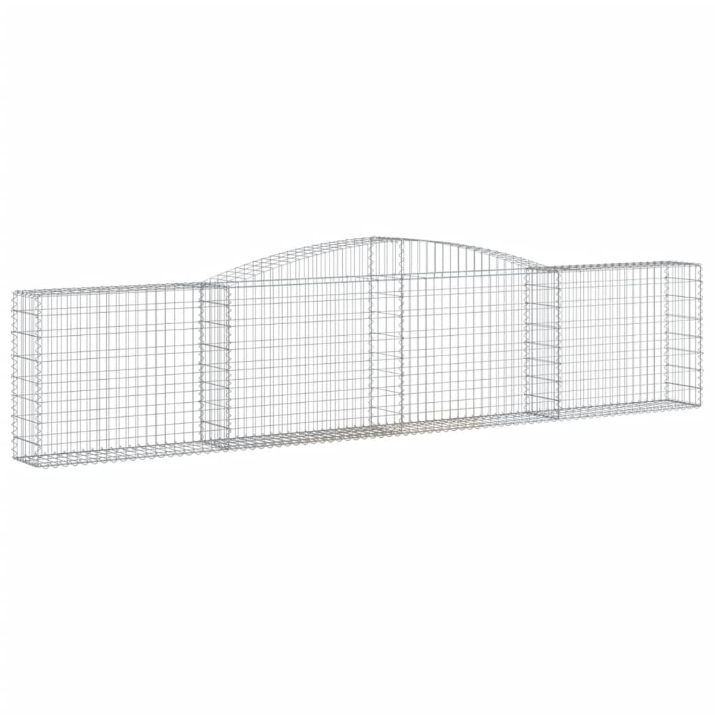 Išlenkti gabiono krepšiai, 10vnt., 400x30x80/100cm, geležis Išlenkti gabiono krepšiai, 10vnt., 400x30x80/100cm, geležis - Image 3