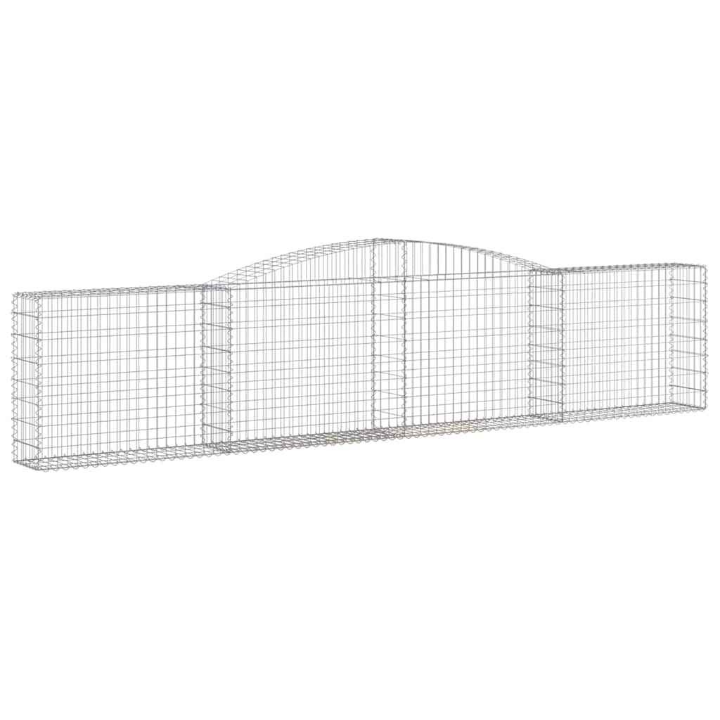 Išlenkti gabiono krepšiai, 20vnt., 400x30x80/100cm, geležis Išlenkti gabiono krepšiai, 20vnt., 400x30x80/100cm, geležis - Image 3
