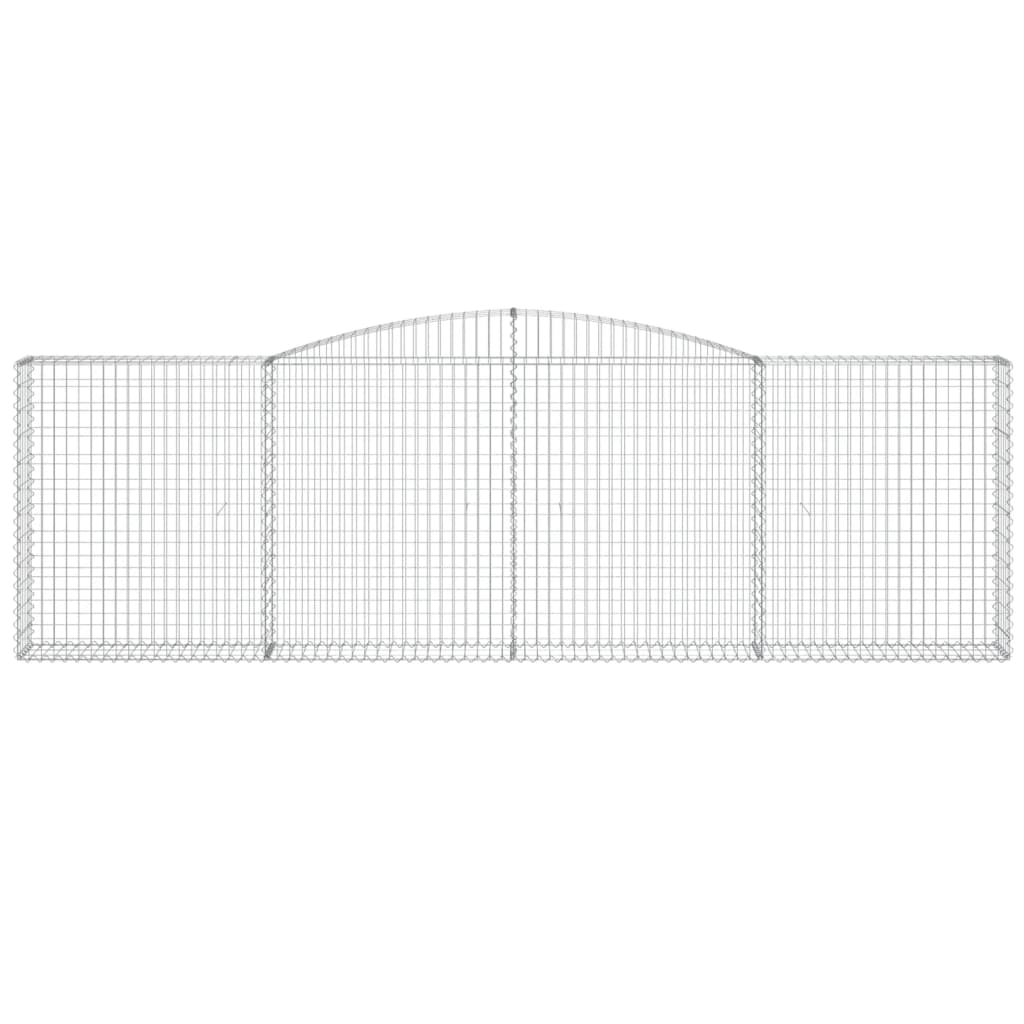 Išlenkti gabiono krepšiai, 8vnt., 400x30x120/140cm, geležis Išlenkti gabiono krepšiai, 8vnt., 400x30x120/140cm, geležis - Image 4