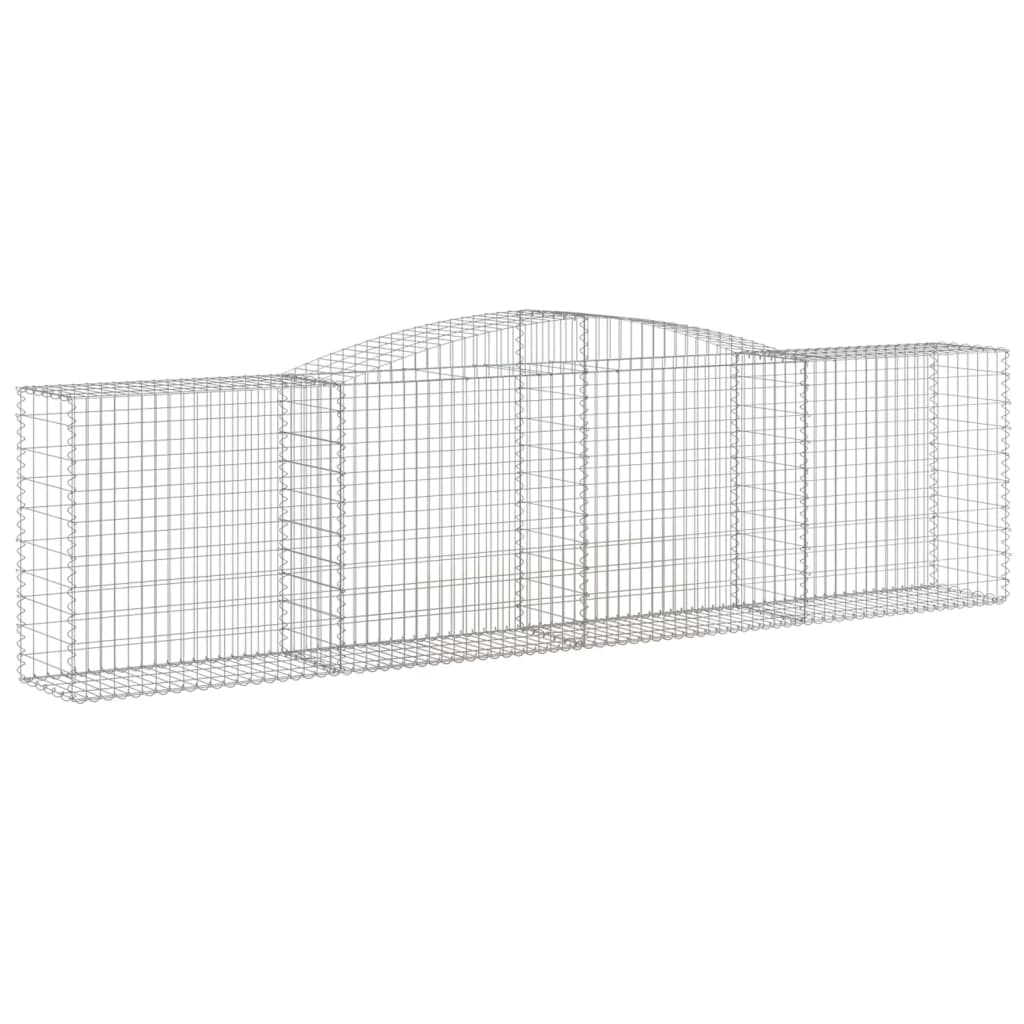 Išlenkti gabiono krepšiai, 10vnt., 400x50x100/120cm, geležis Išlenkti gabiono krepšiai, 10vnt., 400x50x100/120cm, geležis - Image 3