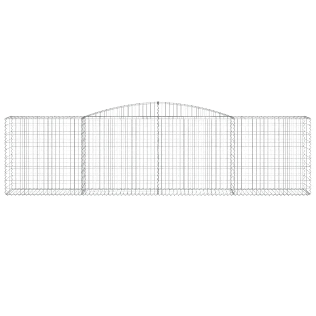 Išlenkti gabiono krepšiai, 10vnt., 400x50x100/120cm, geležis Išlenkti gabiono krepšiai, 10vnt., 400x50x100/120cm, geležis - Image 4