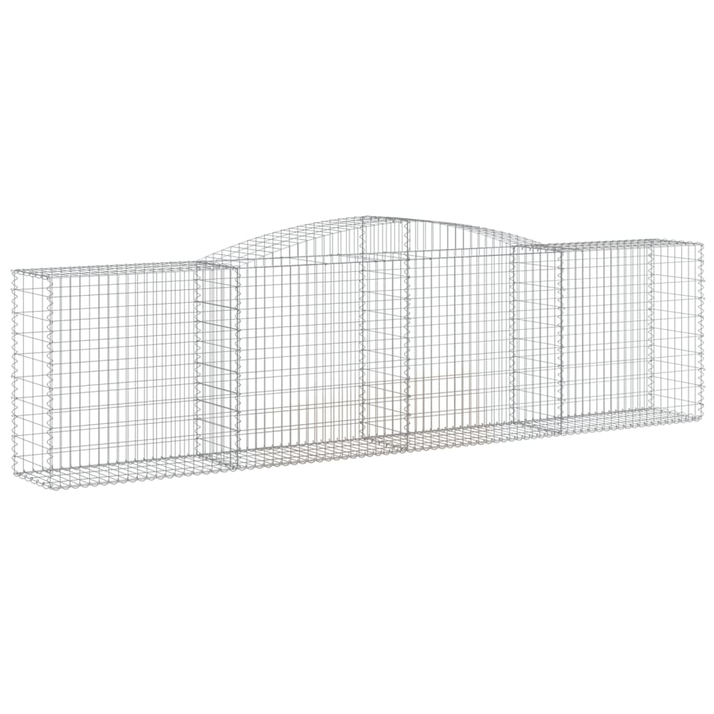 Išlenkti gabiono krepšiai, 25vnt., 400x50x100/120cm, geležis Išlenkti gabiono krepšiai, 25vnt., 400x50x100/120cm, geležis - Image 3
