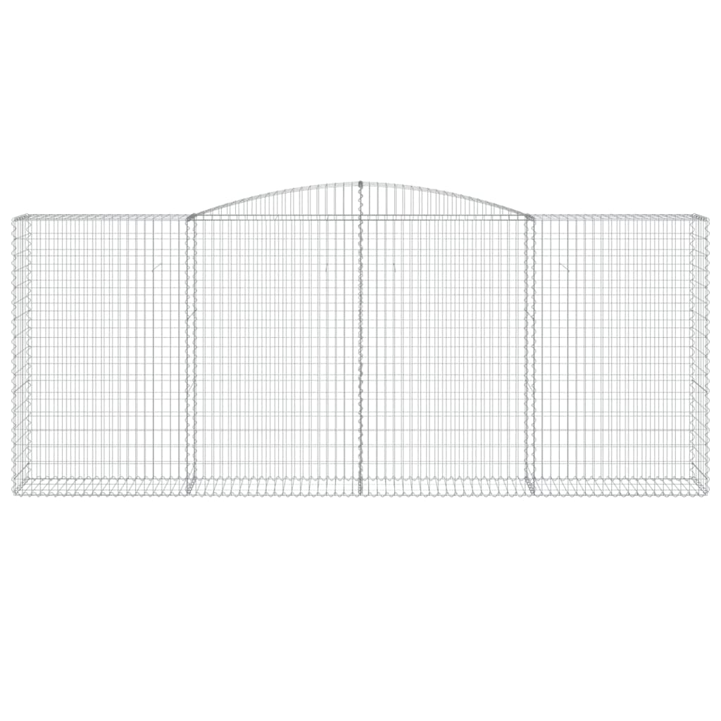 Išlenkti gabiono krepšiai, 20vnt., 400x50x160/180cm, geležis Išlenkti gabiono krepšiai, 20vnt., 400x50x160/180cm, geležis - Image 4