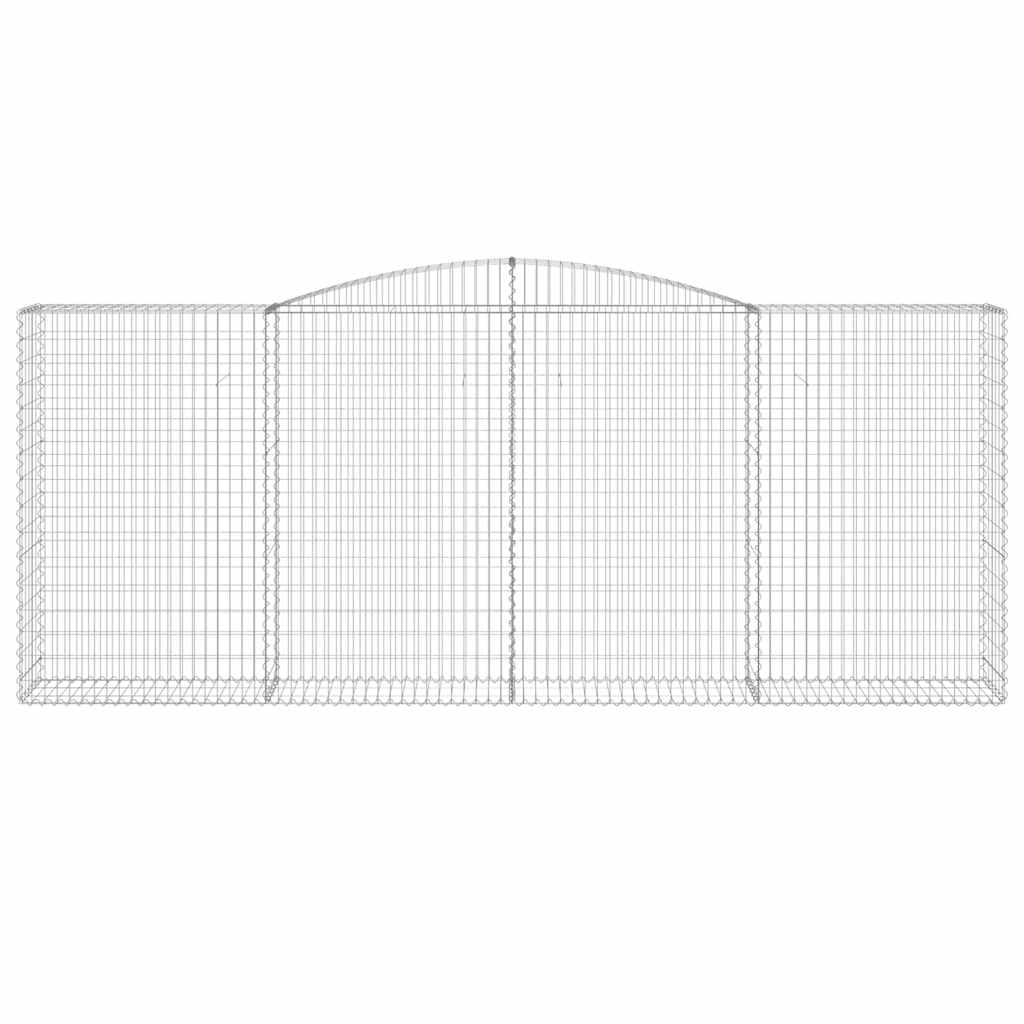 Išlenkti gabiono krepšiai, 25vnt., 400x50x160/180cm, geležis Išlenkti gabiono krepšiai, 25vnt., 400x50x160/180cm, geležis - Image 4