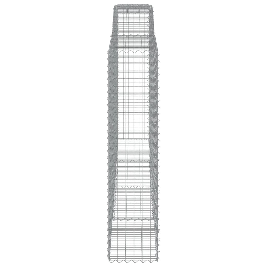 Išlenkti gabiono krepšiai, 5vnt., 400x50x200/220cm, geležis Išlenkti gabiono krepšiai, 5vnt., 400x50x200/220cm, geležis - Image 5
