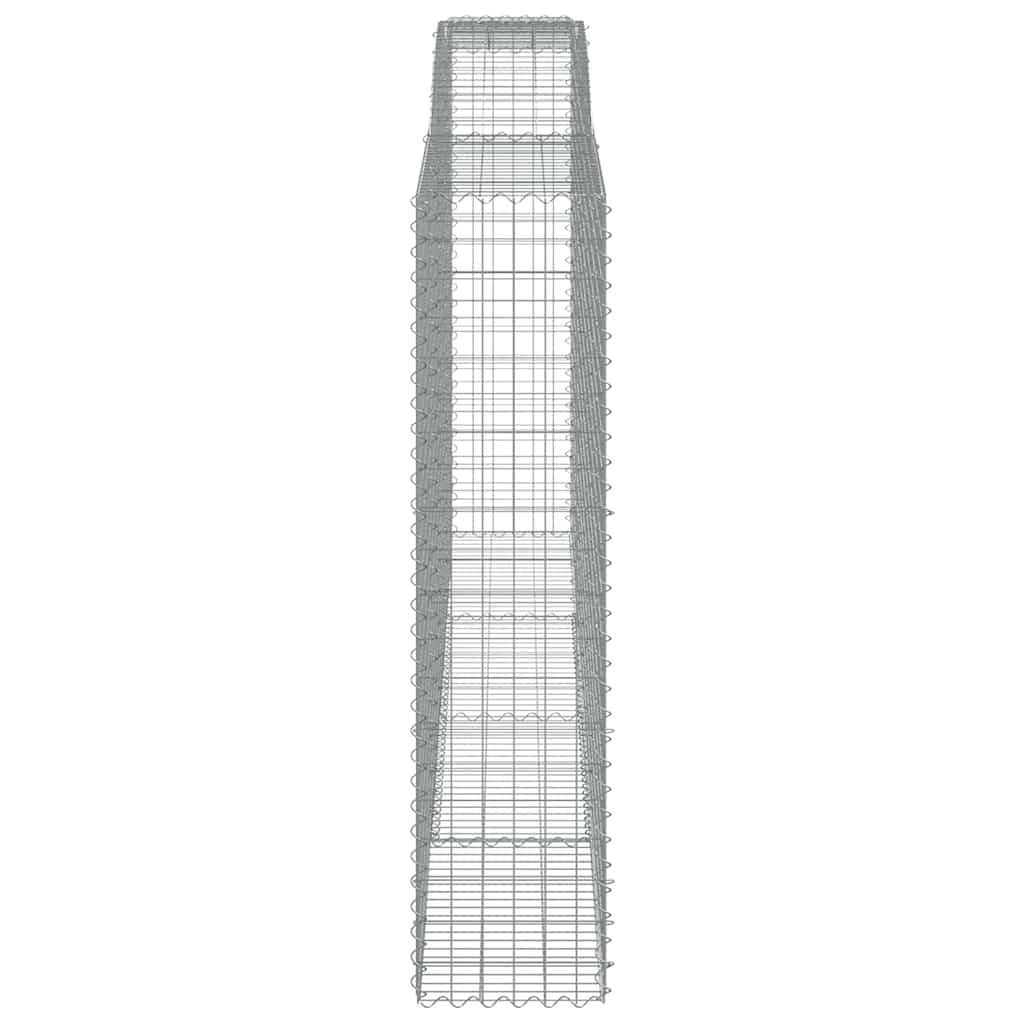 Išlenkti gabiono krepšiai, 10vnt., 400x50x200/220cm, geležis Išlenkti gabiono krepšiai, 10vnt., 400x50x200/220cm, geležis - Image 5