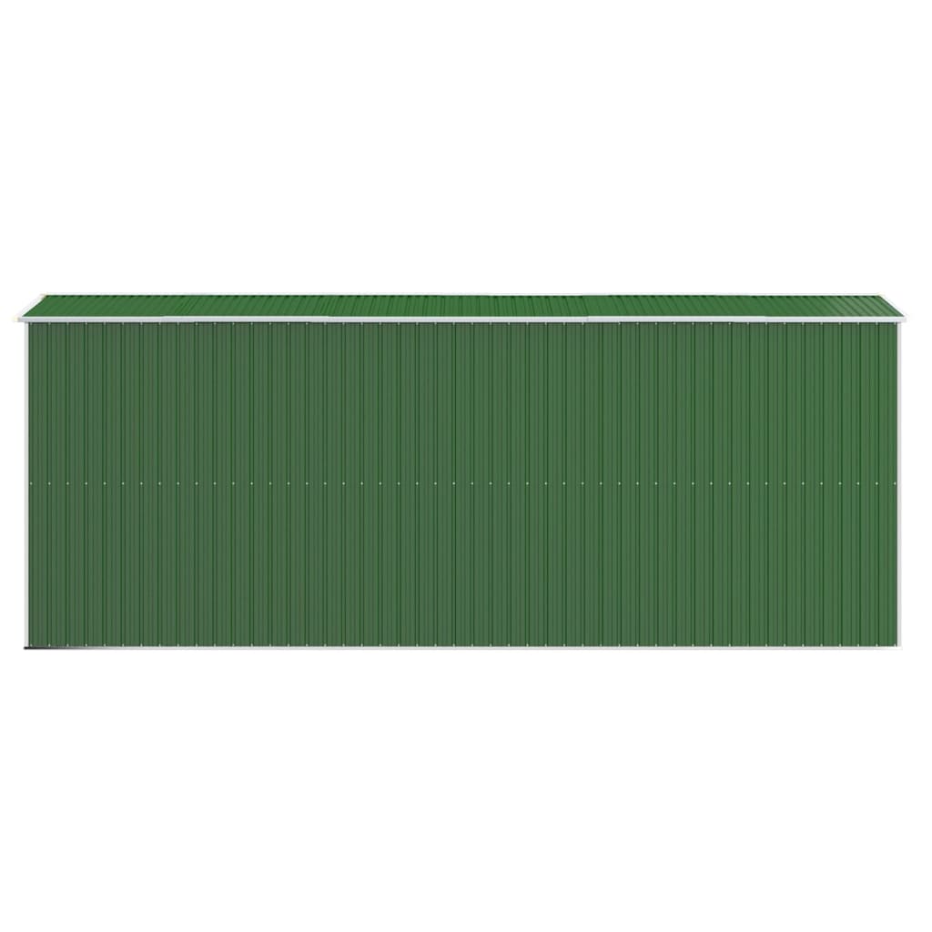 Sodo pašiūrė, žalia, 192x523x223cm, galvanizuotas plienas Sodo pašiūrė, žalia, 192x523x223cm, galvanizuotas plienas - Image 5