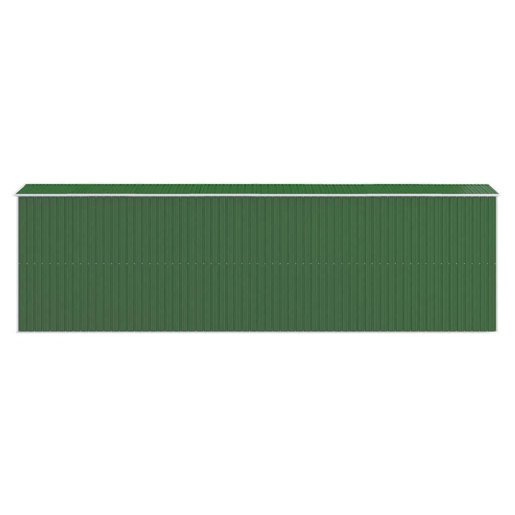 Sodo pašiūrė, žalia, 192x689x223cm, galvanizuotas plienas Sodo pašiūrė, žalia, 192x689x223cm, galvanizuotas plienas - Image 5