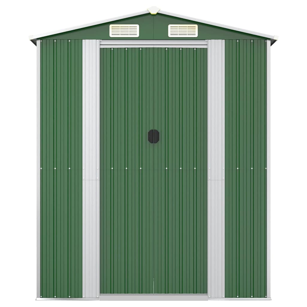 Sodo pašiūrė, žalia, 192x855x223cm, galvanizuotas plienas Sodo pašiūrė, žalia, 192x855x223cm, galvanizuotas plienas - Image 4
