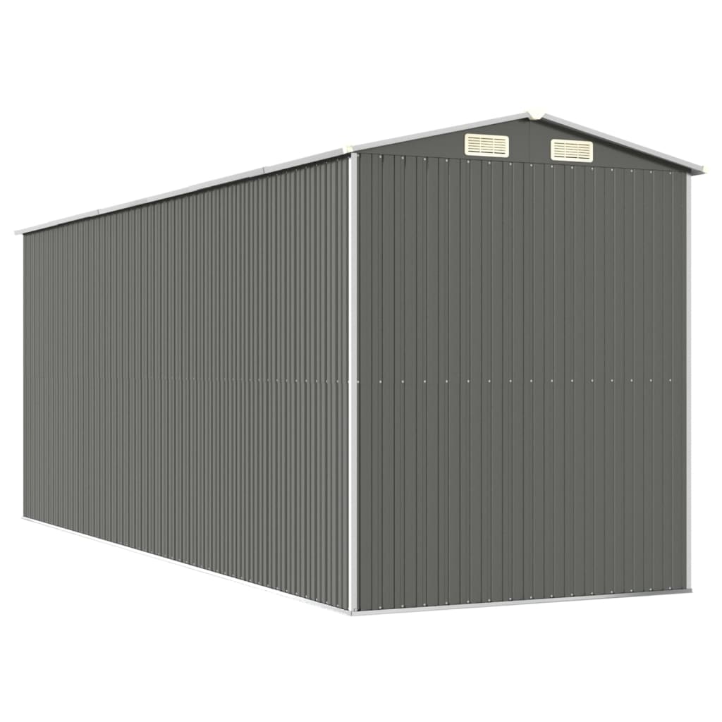 Sodo pašiūrė, šviesiai pilka, 192x523x223cm, plienas Sodo pašiūrė, šviesiai pilka, 192x523x223cm, plienas - Image 6